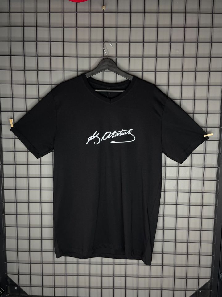 Atatürk İmza Oversize Tshirt
