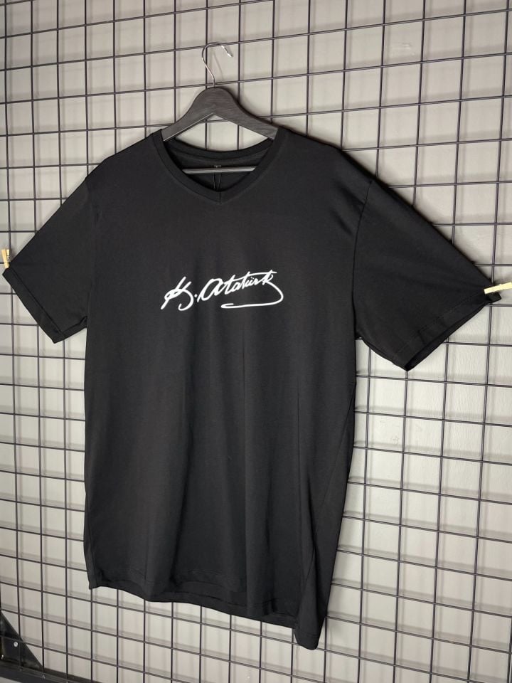 Atatürk İmza Oversize Tshirt