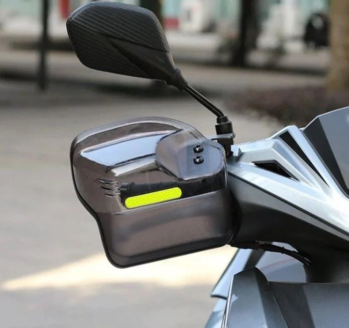 Scooter Üniversal Şeffaf El Koruma Rüzgarlığı