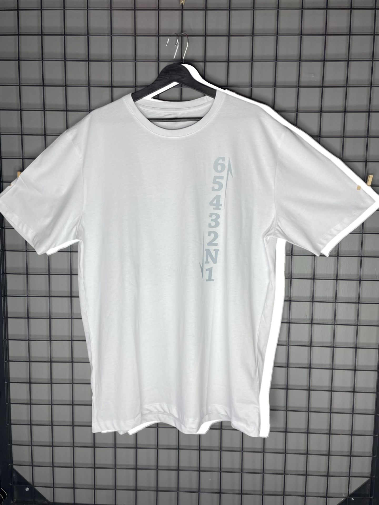 Reflektör Baskı Overize Tshirt