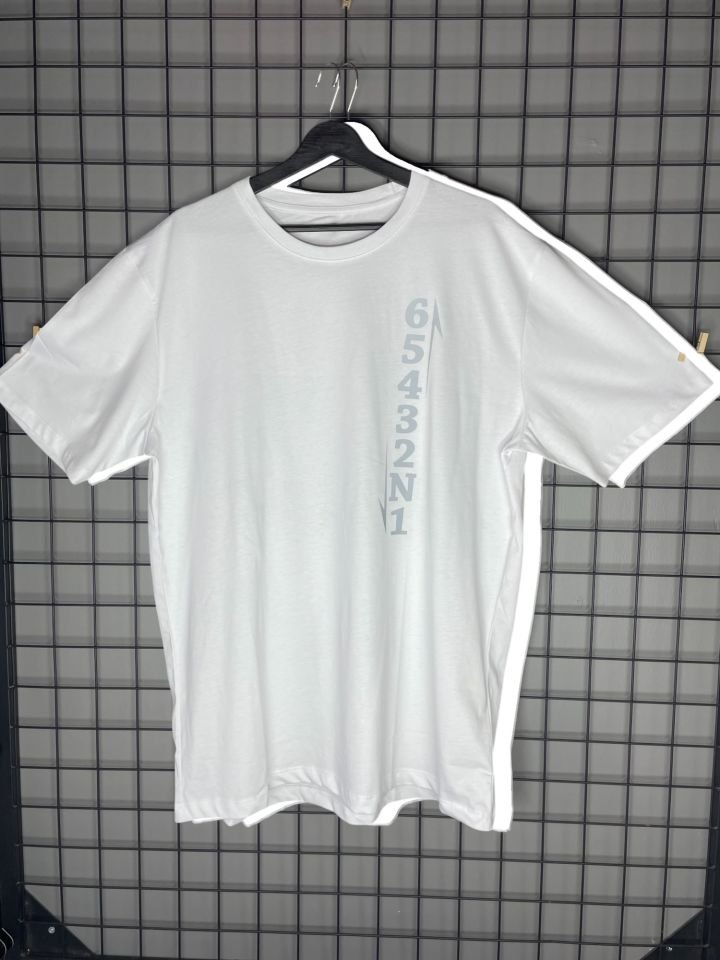 Reflektör Baskı Overize Tshirt