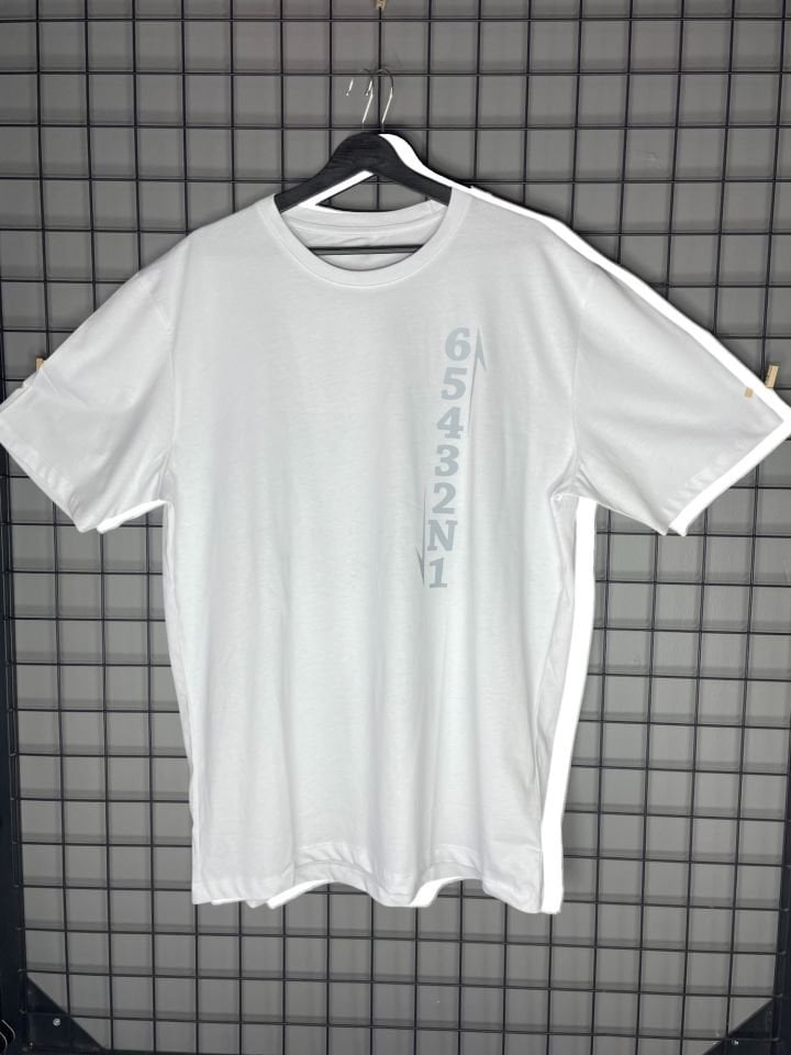Reflektör Baskı Overize Tshirt