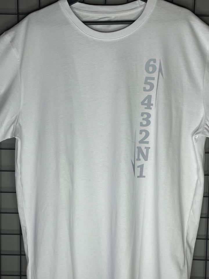 Reflektör Baskı Overize Tshirt