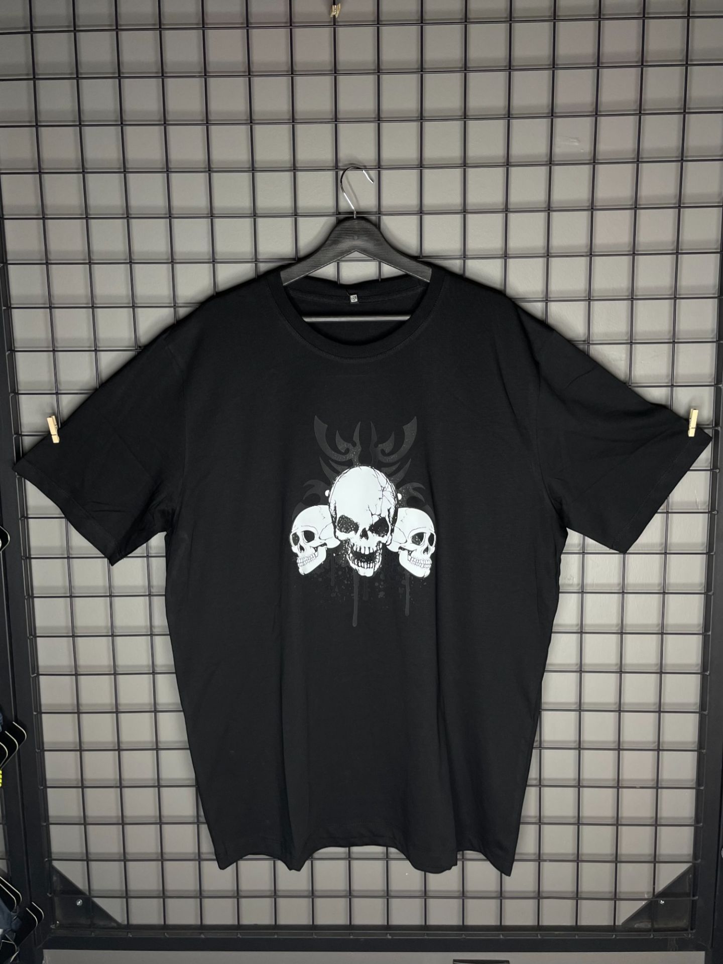 Three Skull Oversize Tshirt