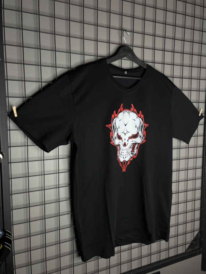 Red Skull Oversize Tshirt