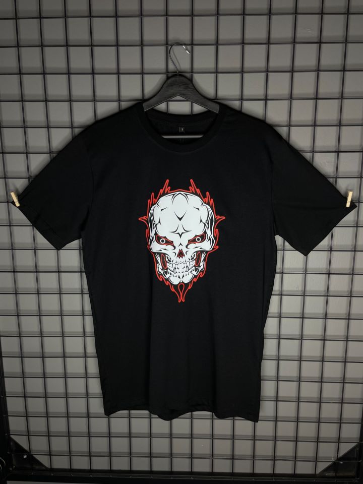 Red Skull Oversize Tshirt