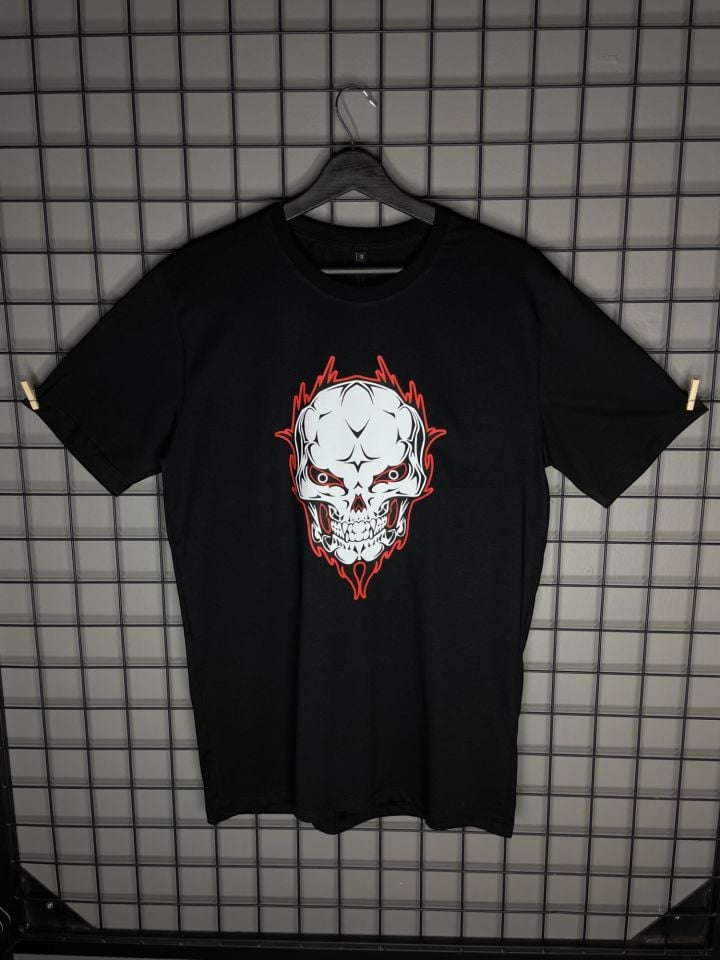 Red Skull Oversize Tshirt