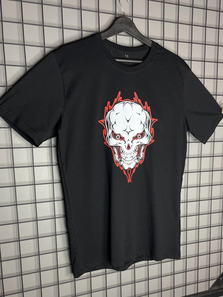 Red Skull Oversize Tshirt