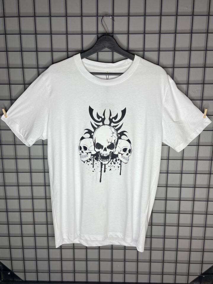 Three Skull Oversize Tshirt