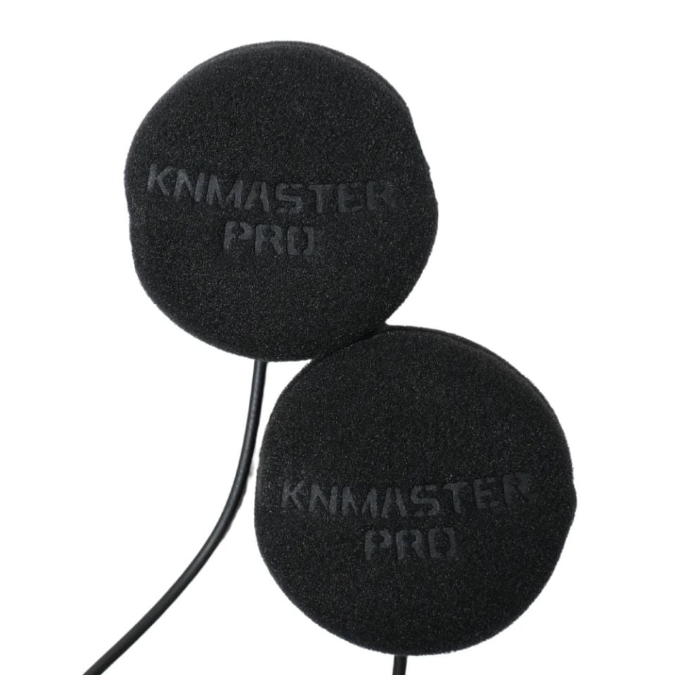 Knmaster KN2300 Motosiklet Kask İnterkom Bluetooth Intercom Kulaklık Seti Kırmızı