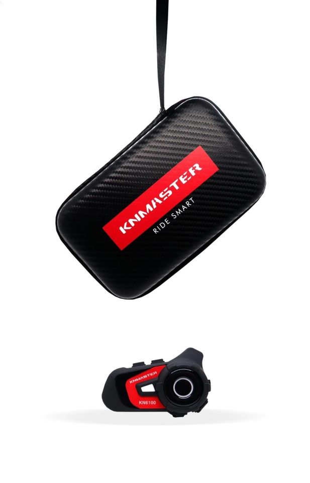 Knmaster KN6100 Motosiklet Kask İntercom Bluetooth Intercom Kulaklık Seti