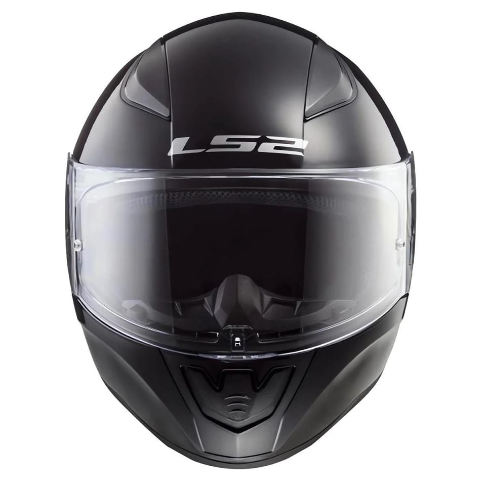LS2 Rapid II Parlak Siyah Kask