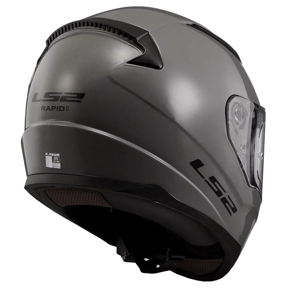 LS2 Rapid II Nardo Gri Kapalı Kask LARGE