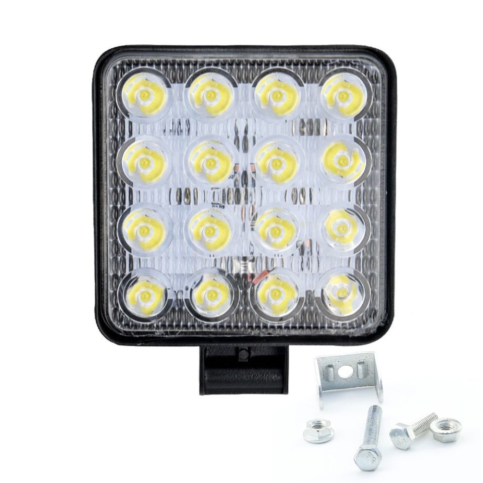 Space Çalışma lambası 10,5 x10,5 cm 16led 12-60v ( 1 ADET )/ LASS308