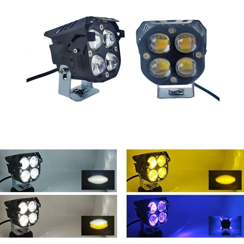 Space Offroad Sis Lambası 7.8 x 7.8 x 7.1 cm mavi gündüz ledli çakarsız 12-60v set / LASS366