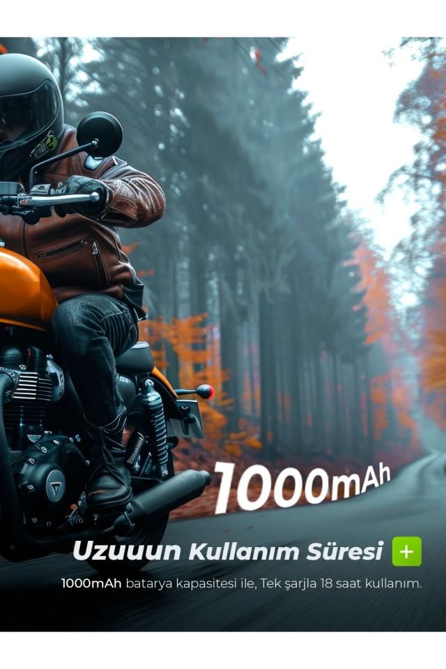 Concent C50 Rgb Işıklı Bluetooth 5.3 Motosiklet Kask Kulaklığı Interkom