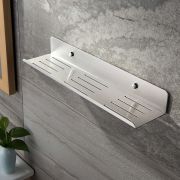 DELTAHOME  PASLANMAZ ÇELİK BANYO RAFI 40CM   MODEL: FRANKFURT