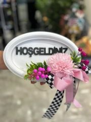 ﻿Ahşap Kapı Süsü No:6