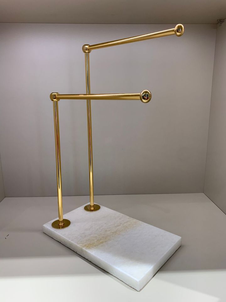 Mermer kaideli havluluk gold