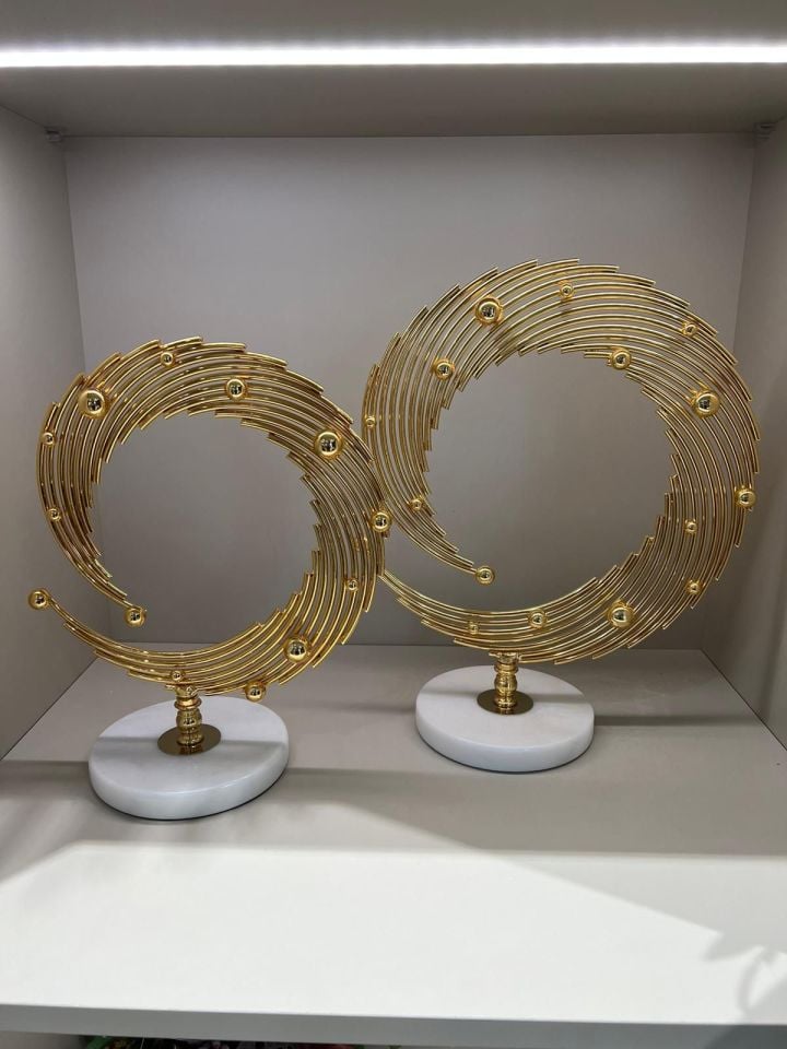 İkili Galaksi Dekor Gold