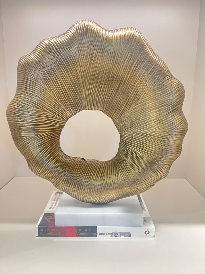 Mermer Kaideli Gramofon Dekor Antik