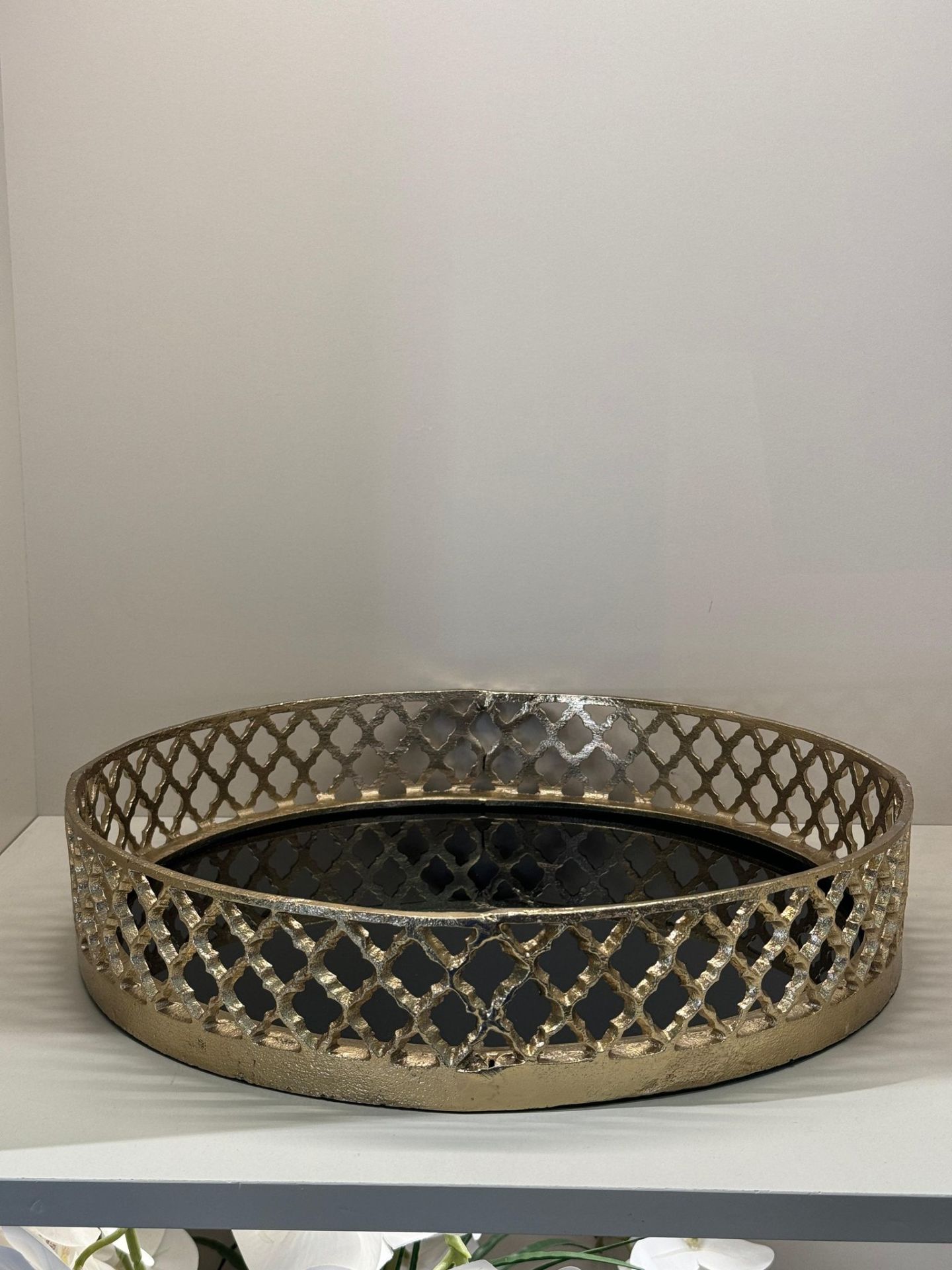 İthal Döküm Tepsi Gold