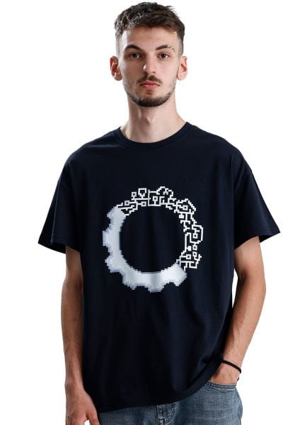 Mühendislik Piksel | Oversize Tişört