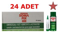 Somafix S665 Genel Amaçlı Hızlı Yapıştırıcı 400+100 ML Koli Bazlı 24 Adet (Kargo Bedava)