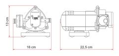 Fiamma AQUA 8 Hidrofor 7 LT 12V