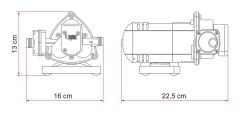 Fiamma AQUA 8 Hidrofor 10 LT 12V