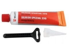 Würth Silikon Sıvı Conta Siyah 250C 70 Ml