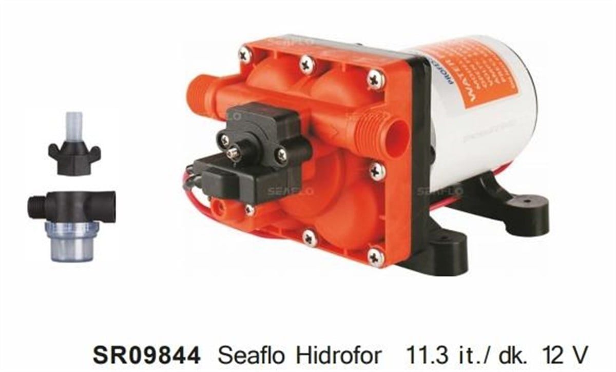 Seaflo Hidrofor 12v 55psi 11.30lt/dk