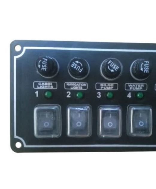 Mors 4’lü Switch Panel - Yatay