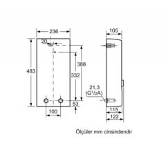 Siemens DE2124407M Ani Su Isıtıcı