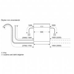 Bosch SMS23DW01T 3 Programlı Bulaşık Makinesi