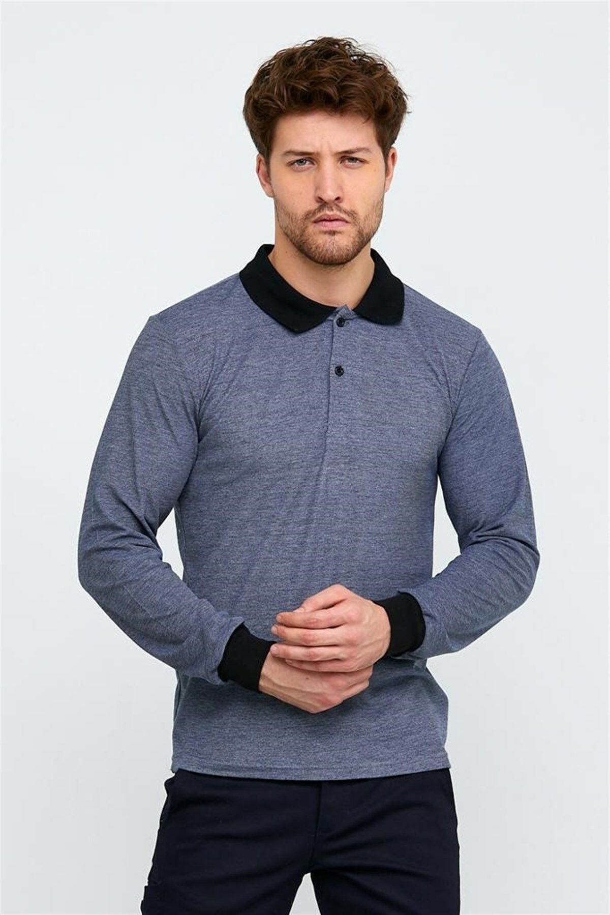 Ars Pike Polo Yaka Sweatshirt