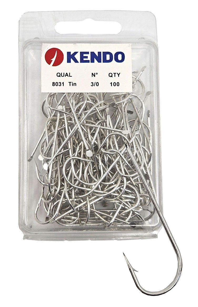 Kendo 8031 Tin 3/0 100 Adet Olta İğnesi ( 1250 D Kalıbı)