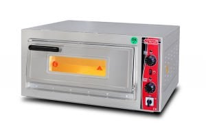 SGS Pizza Fırını, Tek Katlı, PO 5050 E, Elektrikli, 4xØ25  cm