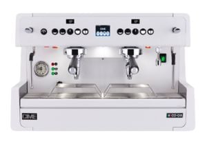 Cime CO-05 Otomatik Espresso Kahve Makinesi, 2 Gruplu, Beyaz