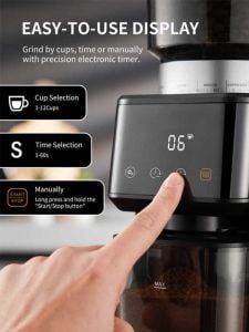 Vosco KD-CG018 Ev Tipi Barista Kahve Değirmeni