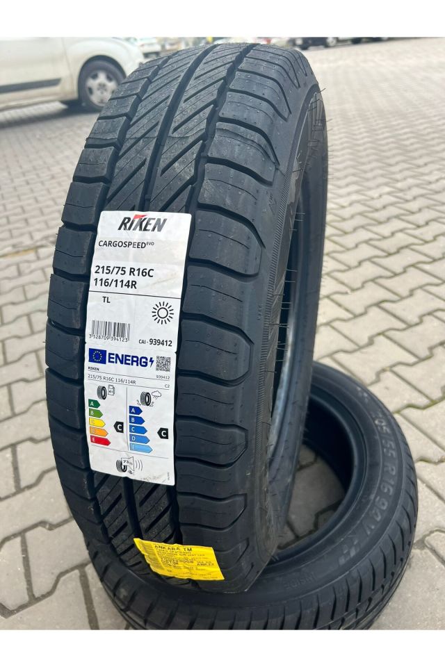 Riken 215/75R16 C 113/111R 8 PR. Cargospeed evo Yaz Lastiği 2023 Üretim