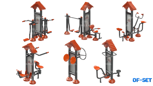  Deluxe Fitness Spor Aletleri