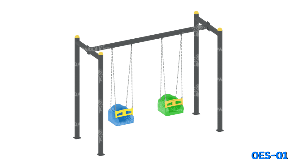OES-01 İkili Bağımsız Salıncak
