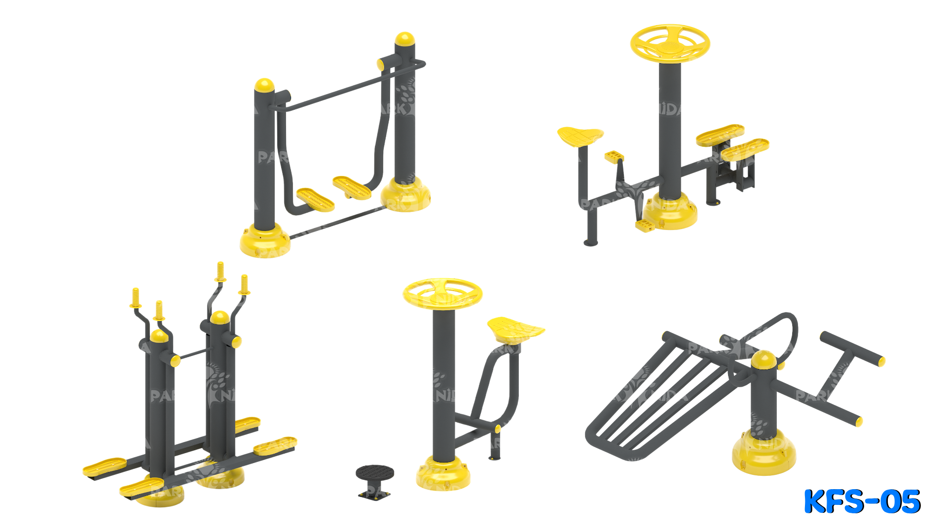 KFS-05 Beşli Fitness Seti
