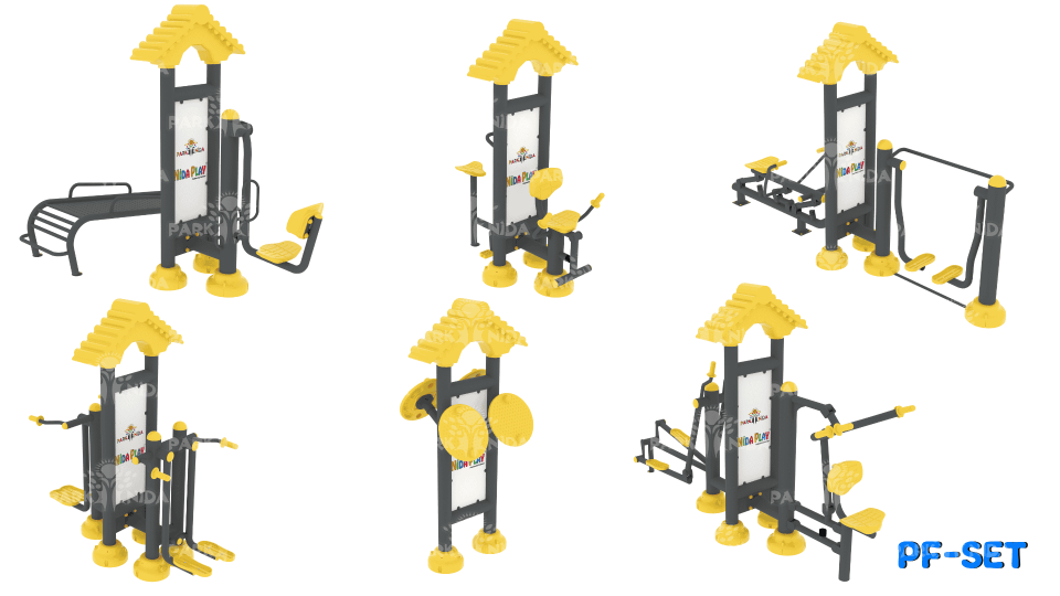 6’lı Set Panolu Fitness