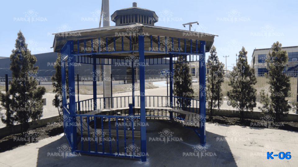K-06 Metal Ayaklı Sekizgen Kamelya