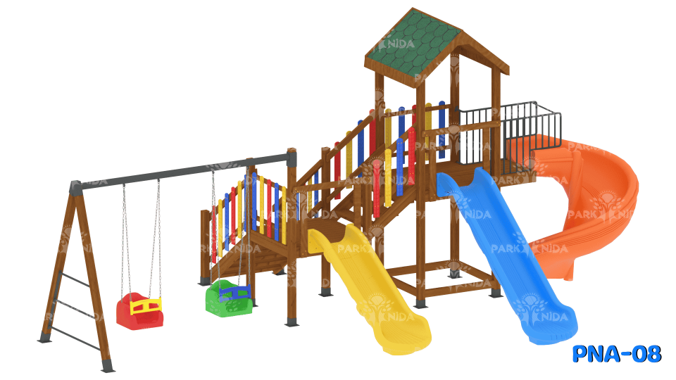 PNA-08 Ahşap Oyun Grubu