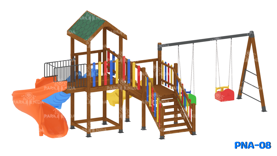 PNA-08 Ahşap Oyun Grubu