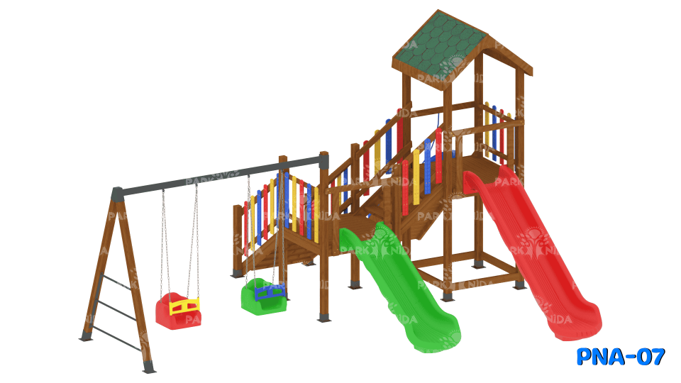 PNA-07 Ahşap Oyun Grubu