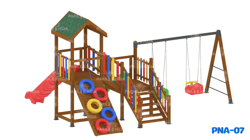PNA-07 Ahşap Oyun Grubu